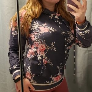 2/$15 Floral Hoodie